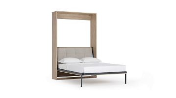 Кровать откидная вертикальная Smart Folding, цвет Дуб бардолино