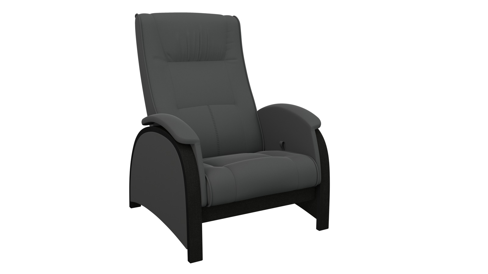 Кресло-глайдер  Osmond Sky velvet 38, венге