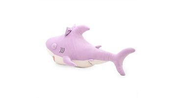 Акула 77 см, цвет розовый