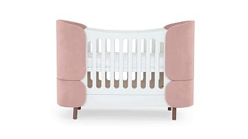 Детская кровать-трансформер Polly, цвет розовый