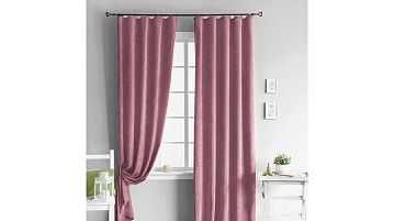Комплект портьер Askona Home Tina 145*270 розовый