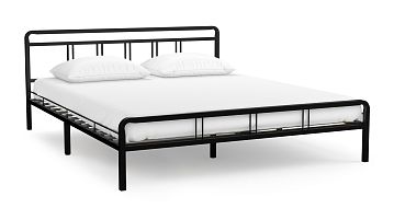 Кровать металлическая Avinon, цвет черный