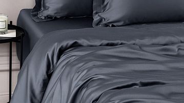Комплект постельного белья без простыни Tencel Limited Grey (Тенсел Лимитед Грей)