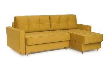Угловой диван Amani-B Sky velvet 30 с широкими подлокотниками