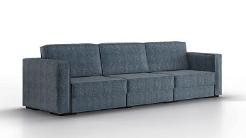 Модульный диван Hero 3-секционный с подлокотниками Brera 47