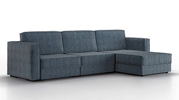 Угловой модульный диван Hero 4-секционный с подлокотниками Brera 47