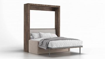 Шкаф-кровать Wall Bed Life Time с диваном, цвет Венге