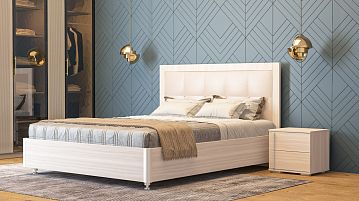 Кровать с подъемным механизмом  Innovo Lux Round, цвет Ясень шимо