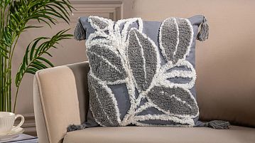 Наволочка декоративная Askona Home Fuzzy, Листья