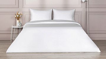 Комплект постельного белья без простыни Maco Sateen Limited 2.0 Белый