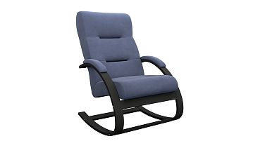 Кресло-качалка  Krosbi Sky velvet 40, венге