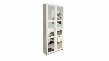 Гардеробная Keep (Кип), распашная, модуль 100*236*035, набор 2, цвет Дуб новато светлый + Дверь МДФ 3.2 Белый