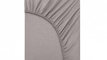 Простыня на резинке Comfort Cotton (Комфорт Коттон) Светло-серый