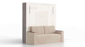 Шкаф-кровать Wall Bed Space Solutions с диваном, цвет Ясень Анкор